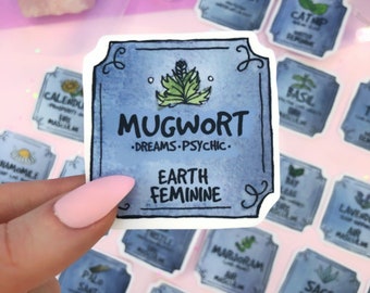 Witchy apothekerpot etiketten, stickerpakket, etiketten, keukenetiketten, kruidenetiketten, kruidenpot, voorraadkastetiketten, bijkeuken, scrapbooking, BOS