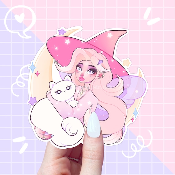 Witchy stickers for Halloween! : r/artstore