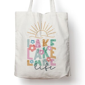 Lake Life SVG - INSTANT DOWNLOAD - Home Decor - Camping, Berge, Mädchen Wochenende - Digitale Schnittdateien für jeden Drucker, Silhouette oder Cricut