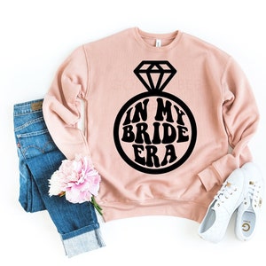 Bride Era SVG - SOFORTIGER DOWNLOAD - In meiner Braut Era, Hochzeitstag, Brauthemd - Digitale Schnittdateien für jeden Drucker, Silhouette oder Cricut