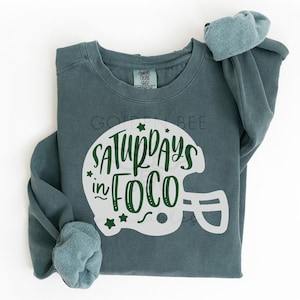 Fort Collin SVG - INSTANT DOWNLOAD - FoCo Football Shirt, Colorado State Sports - Digitale Schnittdateien für jeden Drucker, Silhouette oder Cricut