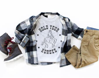Hold Your Horses SVG – Cowboy Rodeo Clipart (Digital Download)