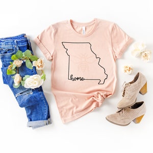 Missouri Home SVG - INSTANT DOWNLOAD - Home State Shape Shirt Umriss - digitale Jpg Png geschnitten Dateien für jeden Drucker, Silhouette oder Cricut