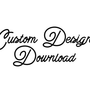 Custom Digital Design - One Image