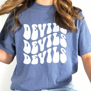 Devils SVG - INSTANT DOWNLOAD - Devils Team svg, duivel svg - bestand digitaal knippen voor elke printer, silhouet of Cricut