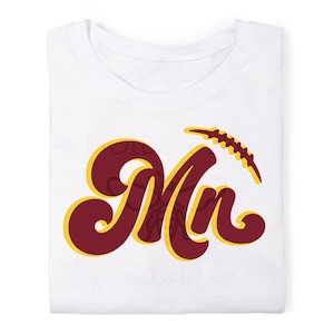 Minnesota SVG - INSTANT DOWNLOAD - Minnesota Fussball-Shirt, Minnesota Fussball, Minnesota SVG - Digitale Schnittdateien für jeden Drucker, Silhouette oder Cricut