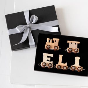 Add On Wooden Name Train Gift Box