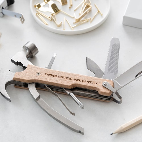 Personalised Hammer Multi Tool Father's Day Gift for Etsy