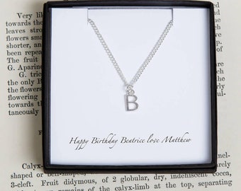 Personalised Initial Charm Necklace