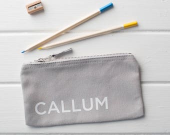 Gepersonaliseerde canvas etui