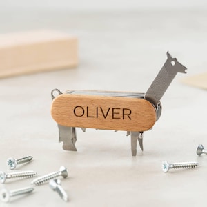 Angepasstes Tier-Multi-Tool - Praktisches Geschenk für ihn, personalisierte Geschenke für ihn, Heimwerker-Enthusiasten, Multi-Tool-Kit-Geschenke, neue Hausbesitzer-Geschenke