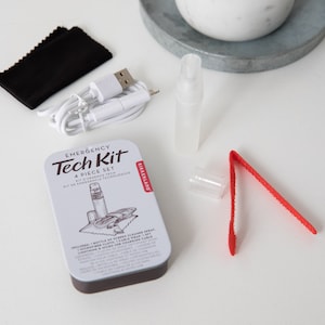 Notfallset mit Tech Kit In Metalldose