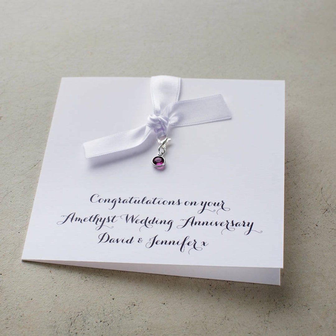 Purple Fox Biglietto Di Auguri Per Anniversario - Design Aurora Boreale, 145x145 Mm, Carta Riciclata 350 G/m² Con Busta Di Lusso - 2