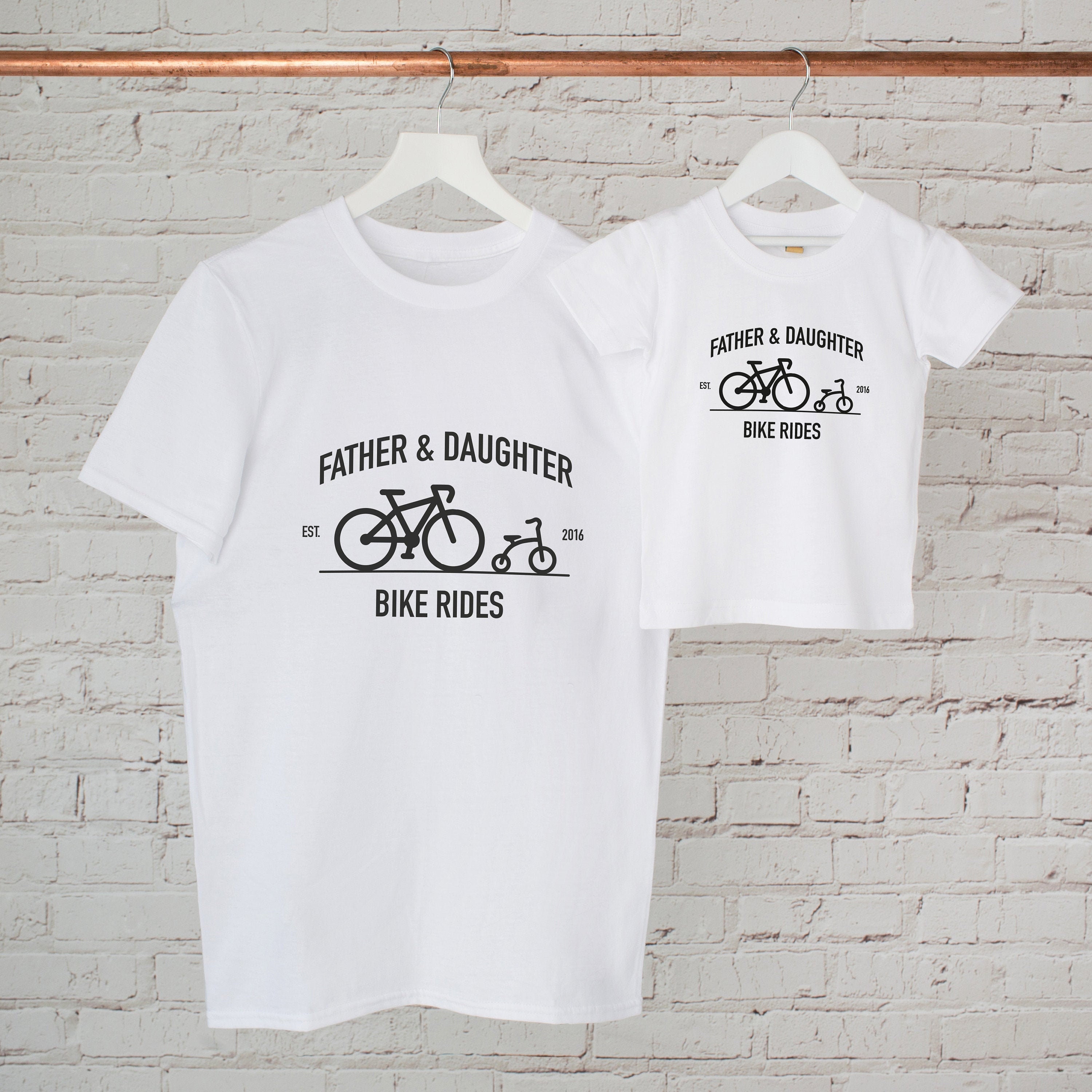 Personalised Father and Child Bike Ride 