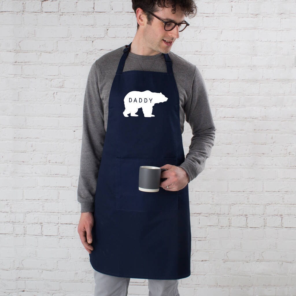 Image of Personalised Daddy Bear Apron