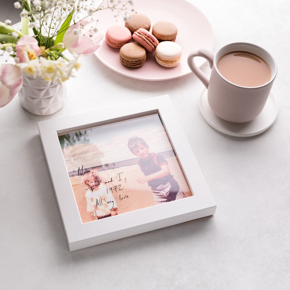 Personalised Handwriting Photo Box Frame for Her - Etsy