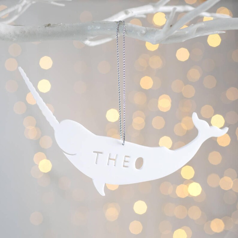 Narwhal Christmas Decoration 