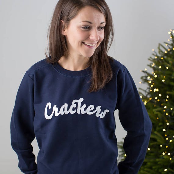 Crackers Christmas Jumper - Etsy India