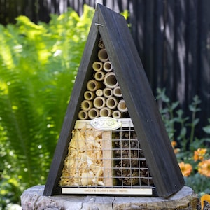 Wildlife Insect Hotel, Garden Essentials, Eco Garden Gift, Garden Bug Hotel, Gardener Bug Houses, Garden Gifts For Him, Insect Hotel For Her