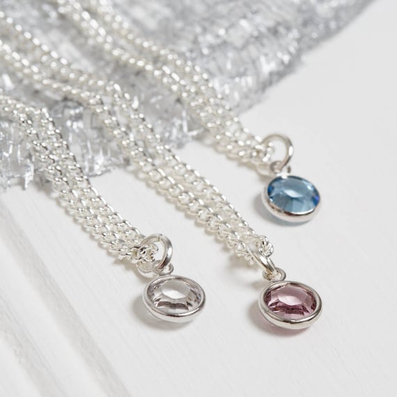 Swarovski personalised shop necklace