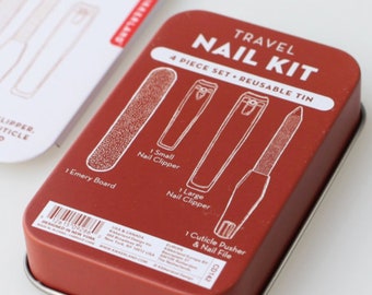 Kikkerland Travel Nail Kit 4 Piece