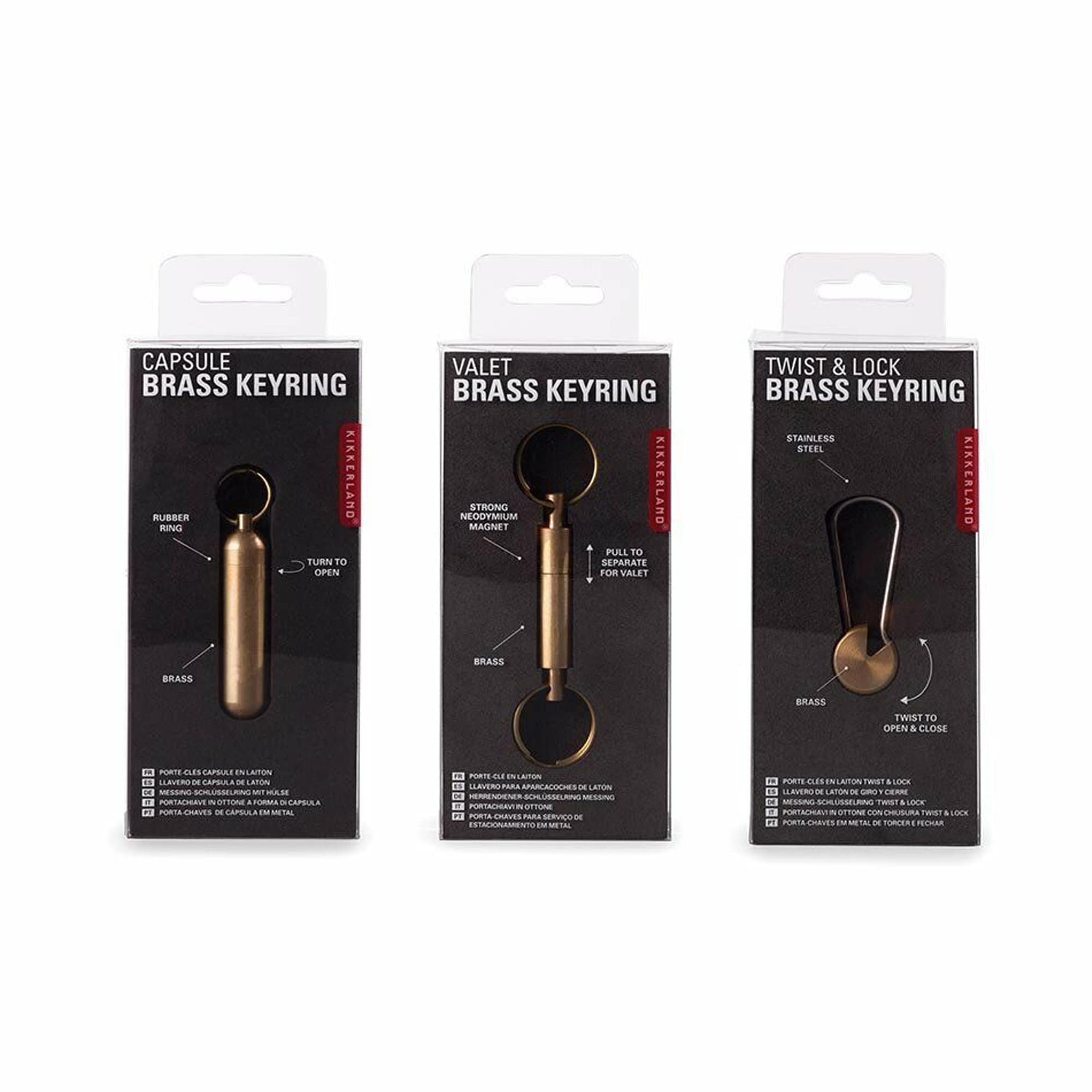 Pull and twist keyring best sale