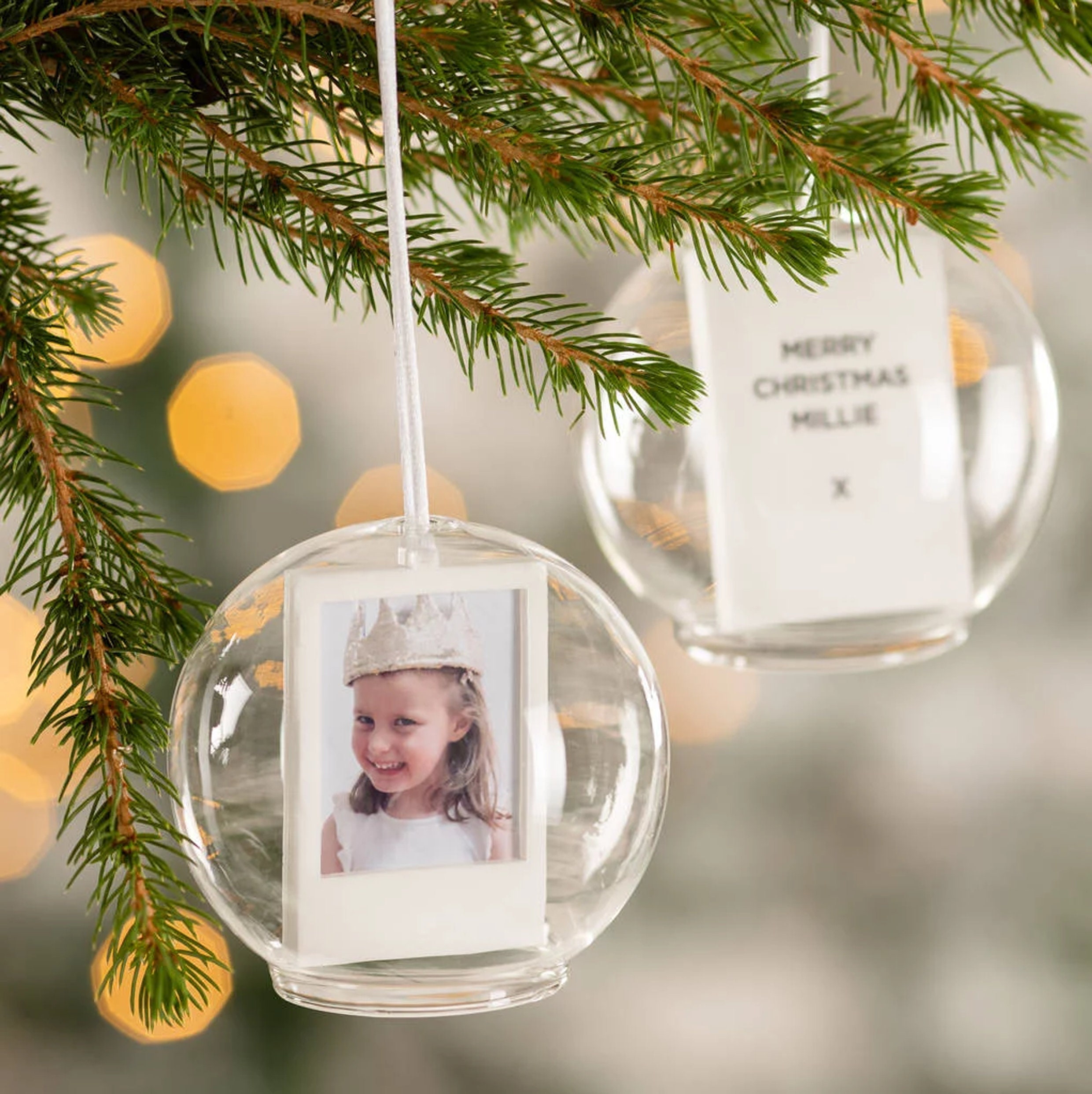 Quality Personalised Christmas Train Bauble by Xmas Tree Decorations 