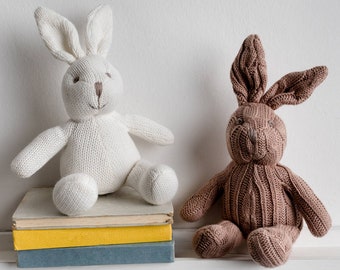 Jouet doux Lapin Lapin Biologique, Nouveau Cadeau Bébé, Cadeau Bébé Lapin Lapin, Jouet Souvenir Lapin Bio, Cadeaux Nouvel Arrivée, Nouveaux Essentiels Bébé