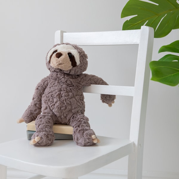 Sloth Soft Toy, Sloth Lovers, Animal Lover Gift, Soft Toy Gifts For Children, Cute Gifts, Perfect Gift For Sloth Fan, Adorable Sloth Gift