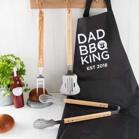 Personalised Bbq King Tool Kit Etsy
