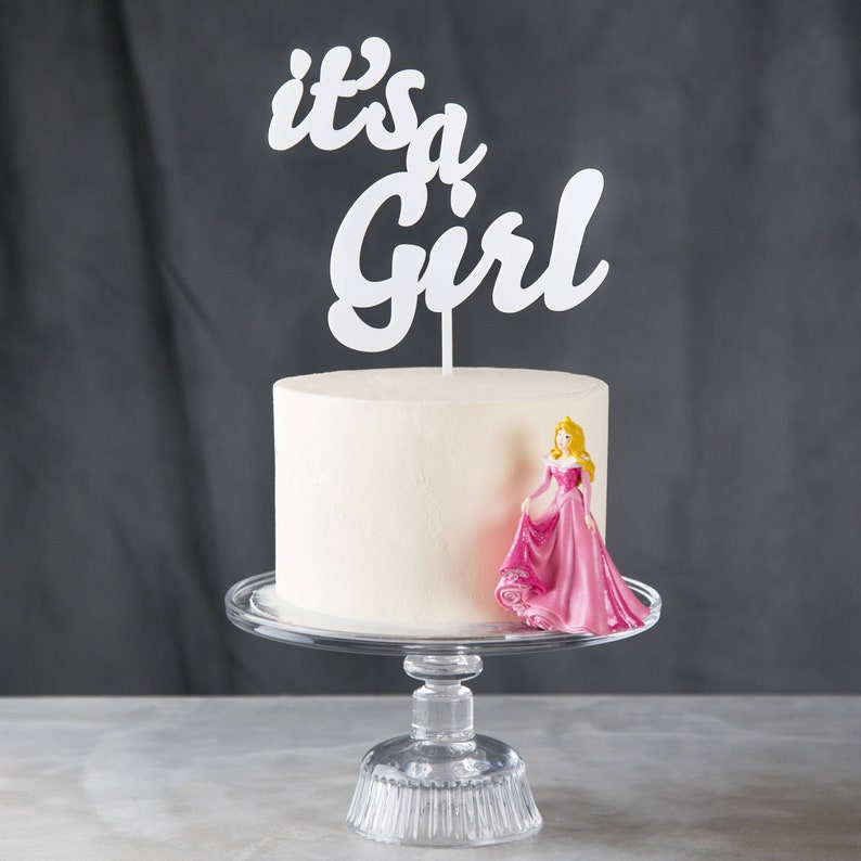It's A Girl Or Boy Cake Topper image 1