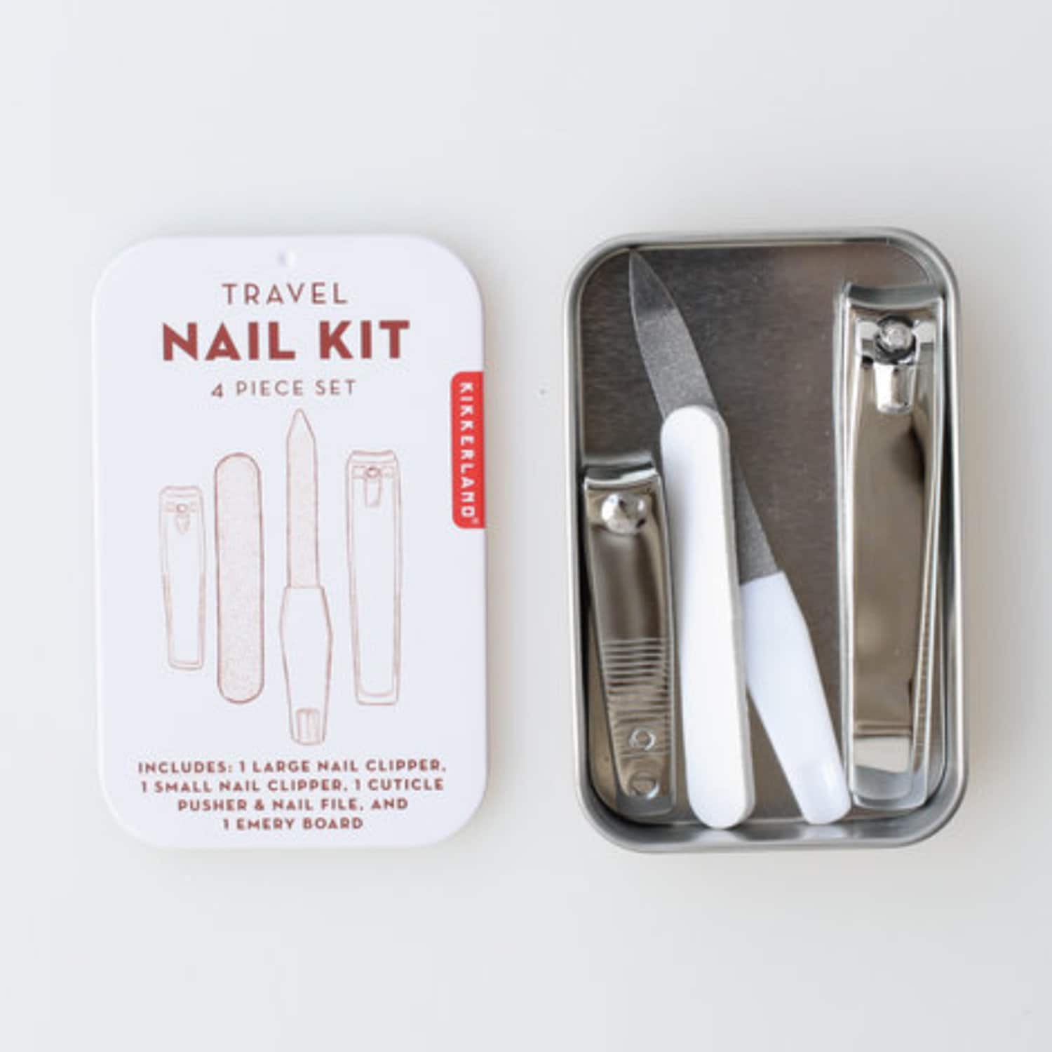 Travel Nail Kit in A Metal Tin -  Sweden
