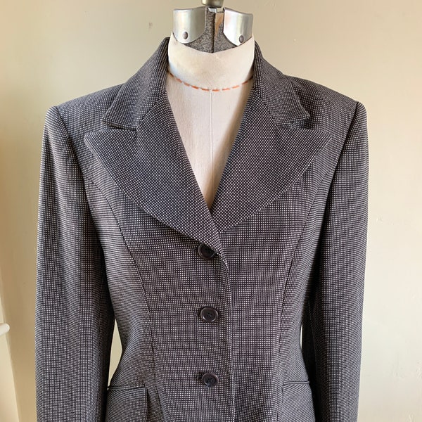 Wool Tweed Coat - Etsy