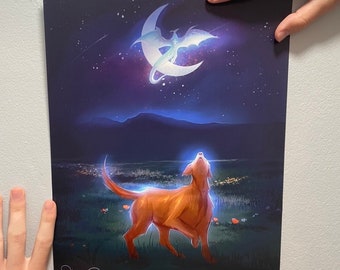 The Dog and the Dragon Poster - Etsy