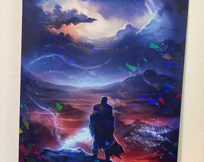 The Thrill, Stormlight Archive inspired, Cosmere inspired art print