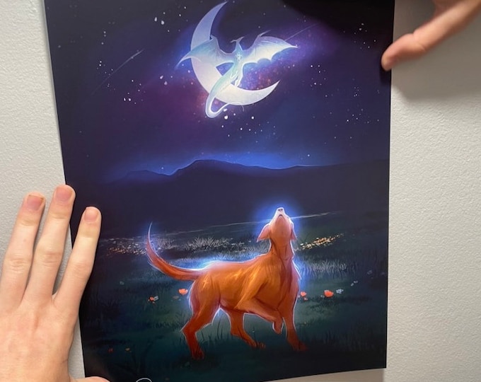 The Dog and the Dragon Poster