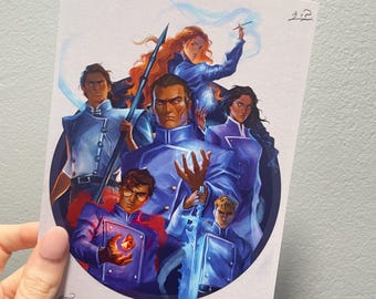 Impresión inspirada en Radiance, Stormlight y Cosmere