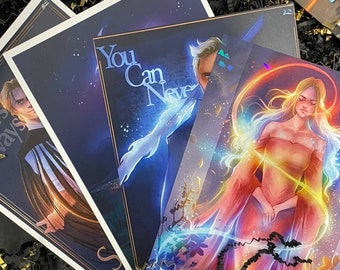 Lote de 3 impresiones artísticas inspiradas en el Cosmere