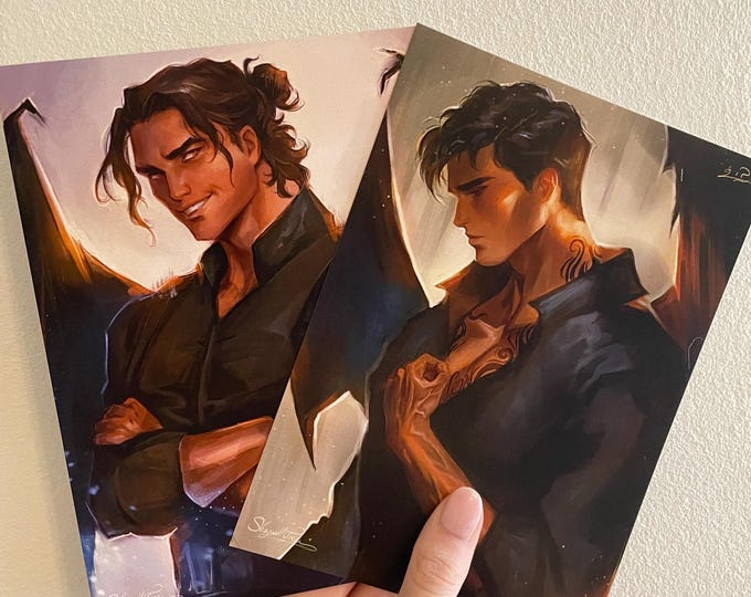Bat Boys, ACOTAR inspired fanart