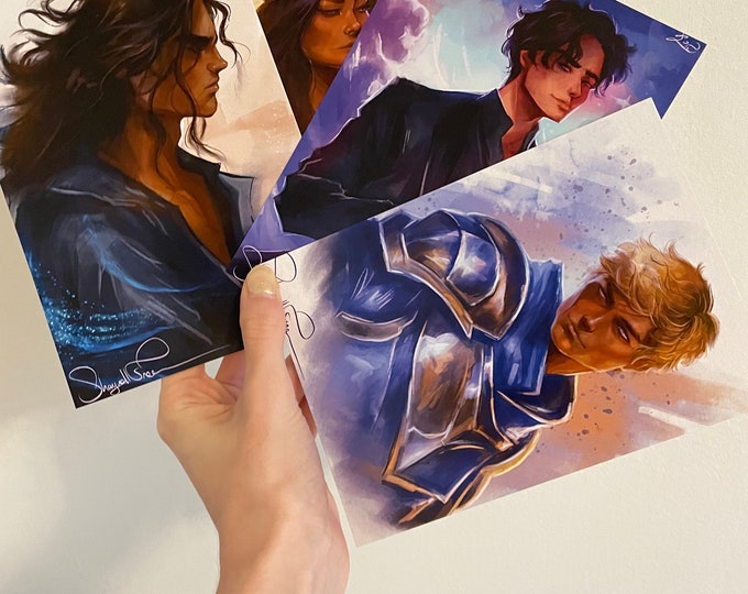 Watercolor Art print bundle 5, Cosmere inspired