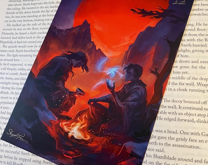 Storyteller, Stormlight inspired, Cosmere inspired print