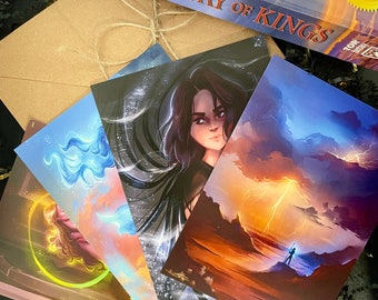 Paquete de impresiones artísticas inspiradas en el Cosmere