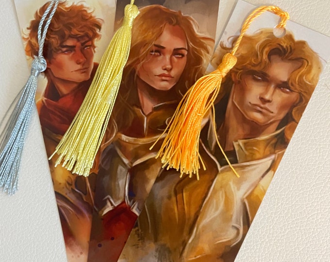 Red Rising inspired bookmark set of 3