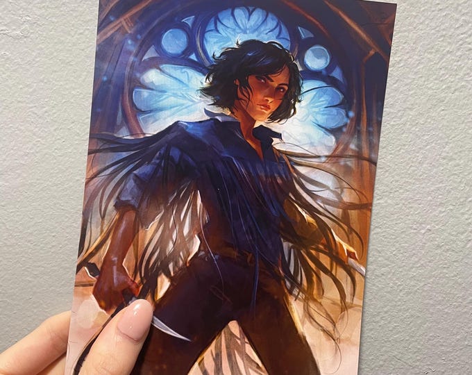 Glass Knives, mistborn inspired artwork, Vin inspired, Cosmere inspired