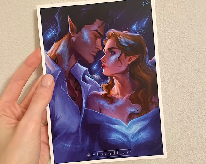 Stars Falling, ACOTAR inspired fanart