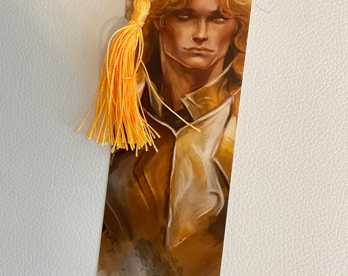 Gold bookmark, Red Rising inspired