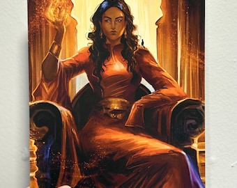 Impresión inspirada en la Reina Radiante, inspirada en el Luz de las Tormentas y el Cosmere