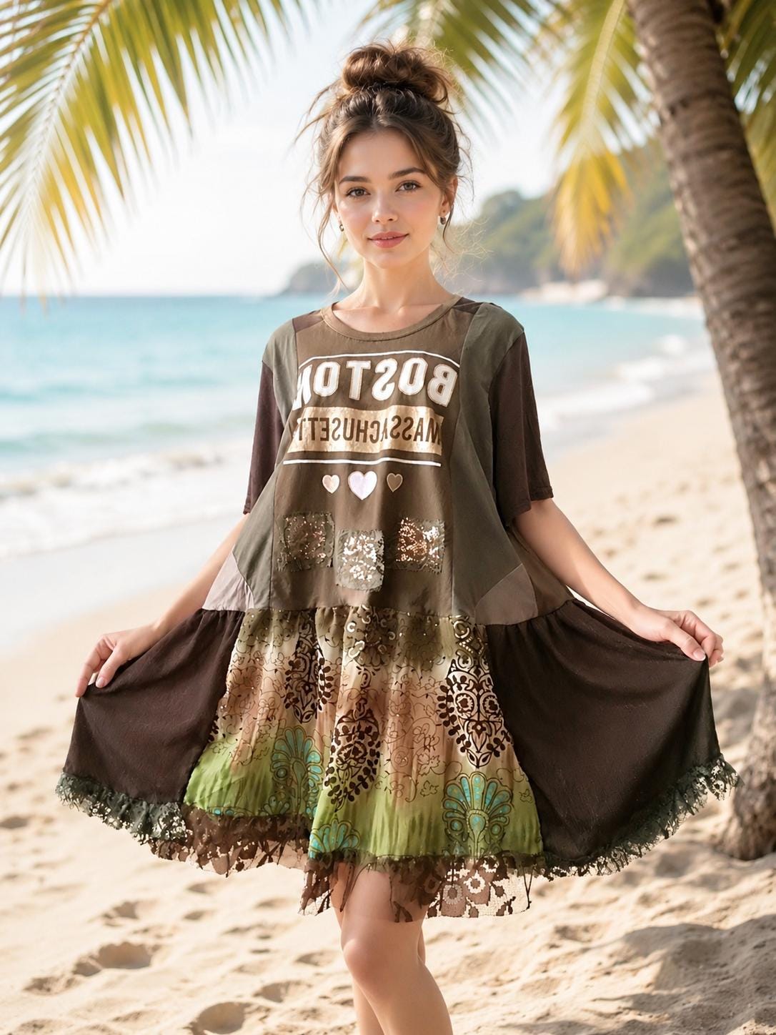 Chiffon Tunic - Etsy