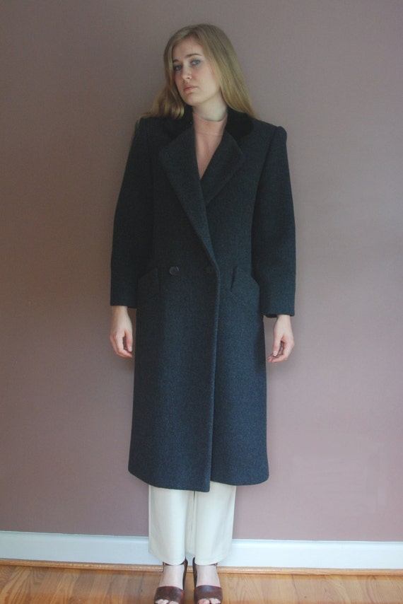 J.G. Hook 1980's  Petite 100% Wool Winter Coat