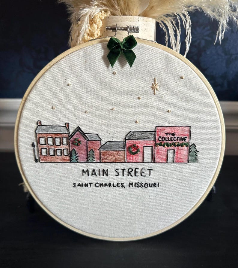 Custom Embroidery: Personalized Needle Point, Gift, Custom Order image 6